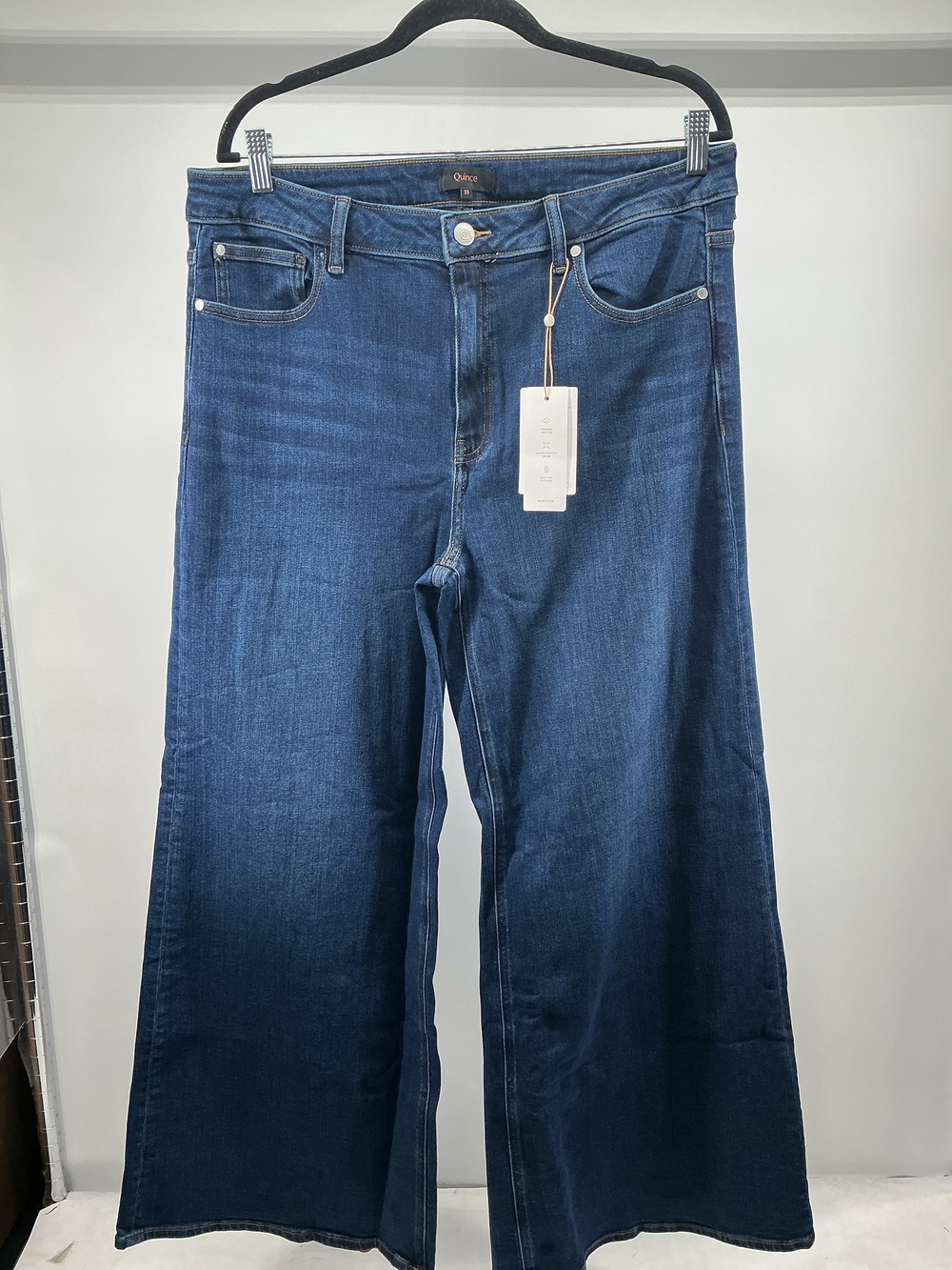 Bella Stretch Palazzo Jeans - 30"